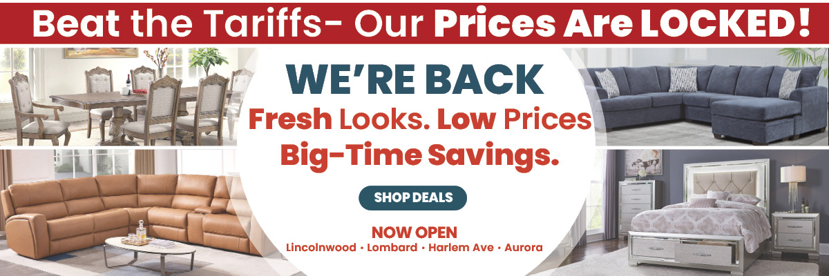 We're Back Harlem Furniture